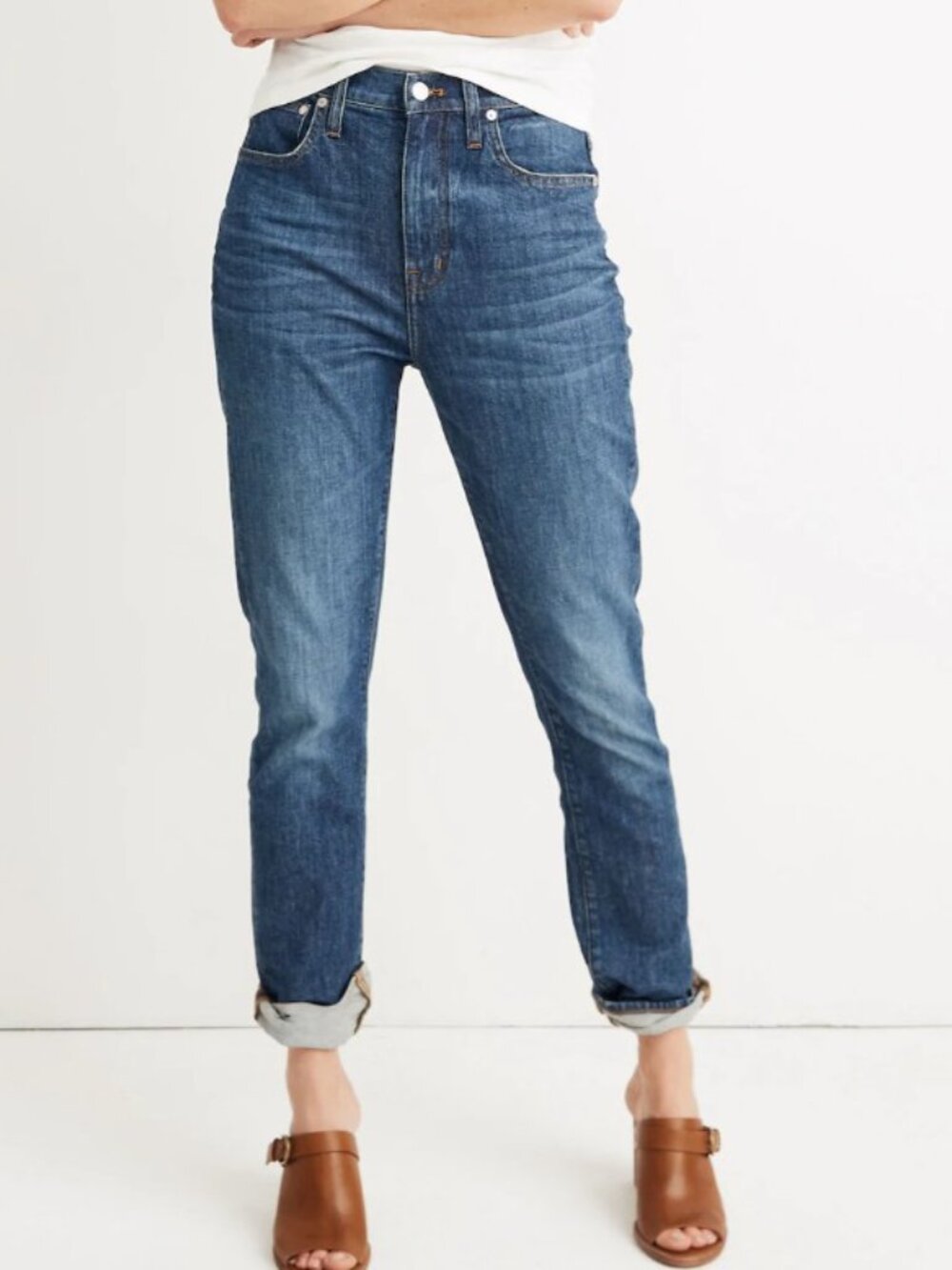 Madewell The High Rise Slim Boy Jean 32
